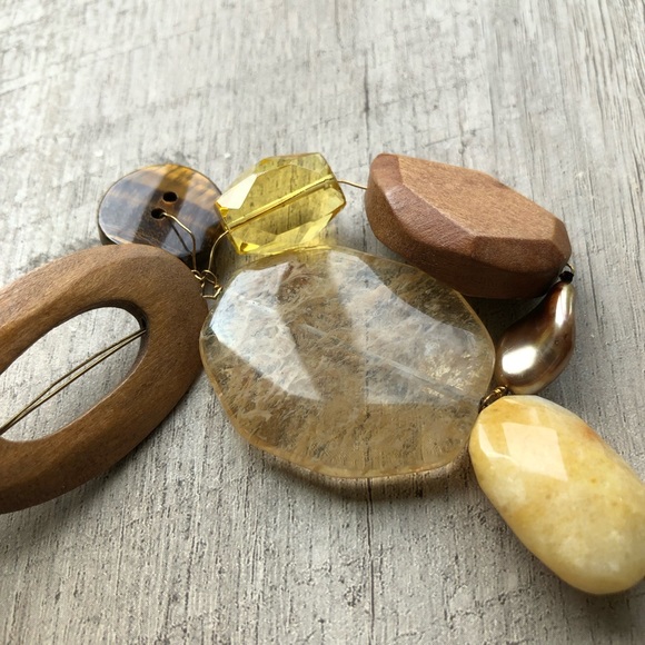 Natural Elements Radiant Necklace, Boho, Healing Crystal, Wedding Guest - Picture 7 of 8